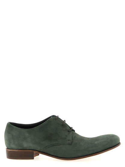 JULIAN Bicolor Suede Leather Oxfords And Derbies