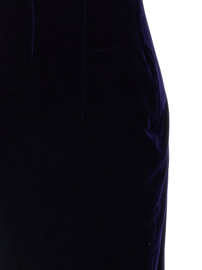 Tom Ford Blue Viscose Midi Dress