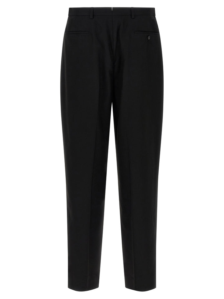 CELLAR DOOR Black Polyester Dress Pants
