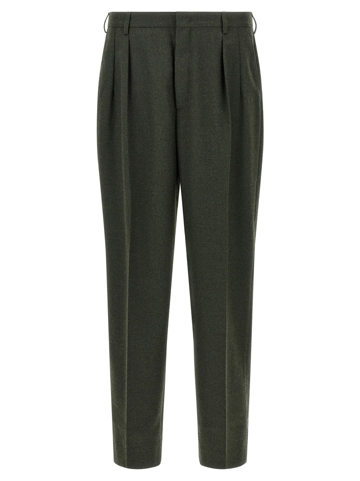 CELLAR DOOR Bicolor Polyester Dress Pants