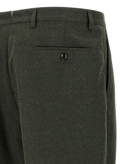 CELLAR DOOR Bicolor Polyester Dress Pants