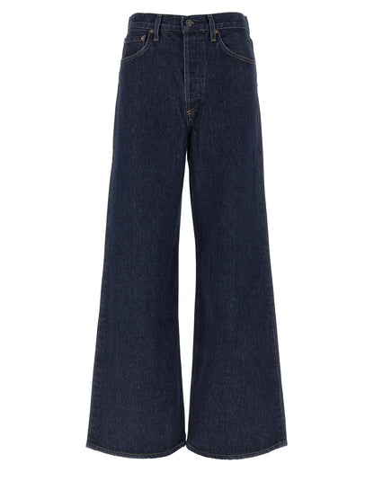 Agolde Blue Cotton Jeans Denim