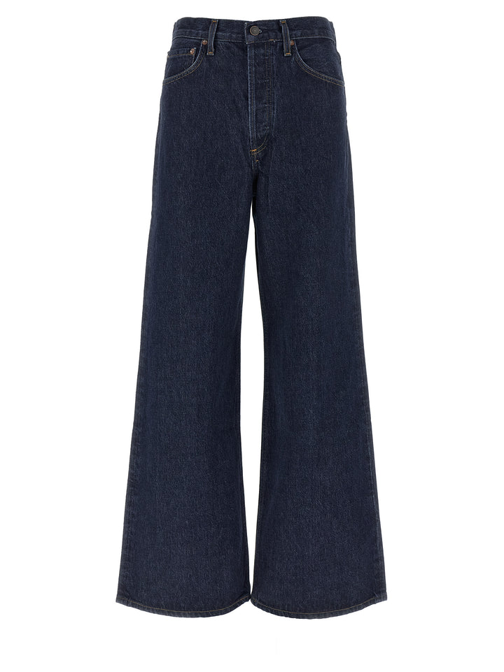 Agolde Blue Cotton Jeans Denim