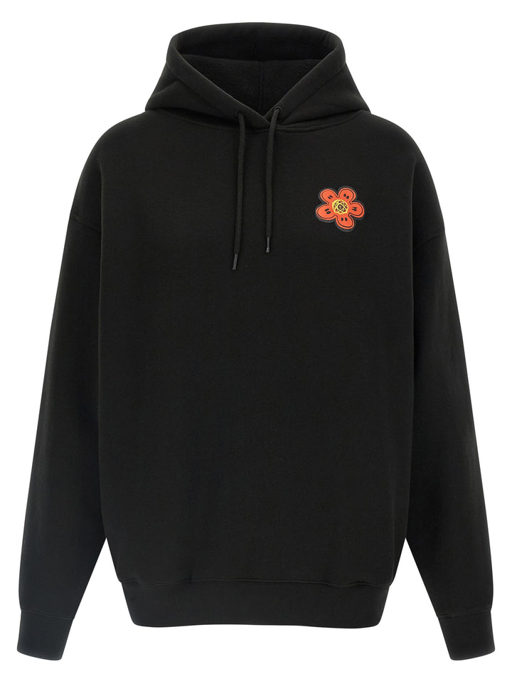 Kenzo Black Cotton Hoodie
