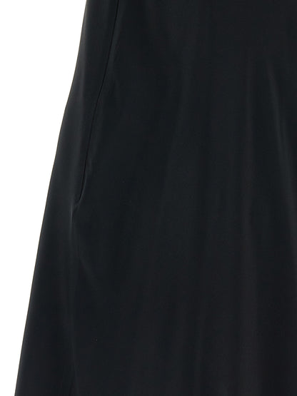 Giovanni Bedin Black Acetate Short Dress