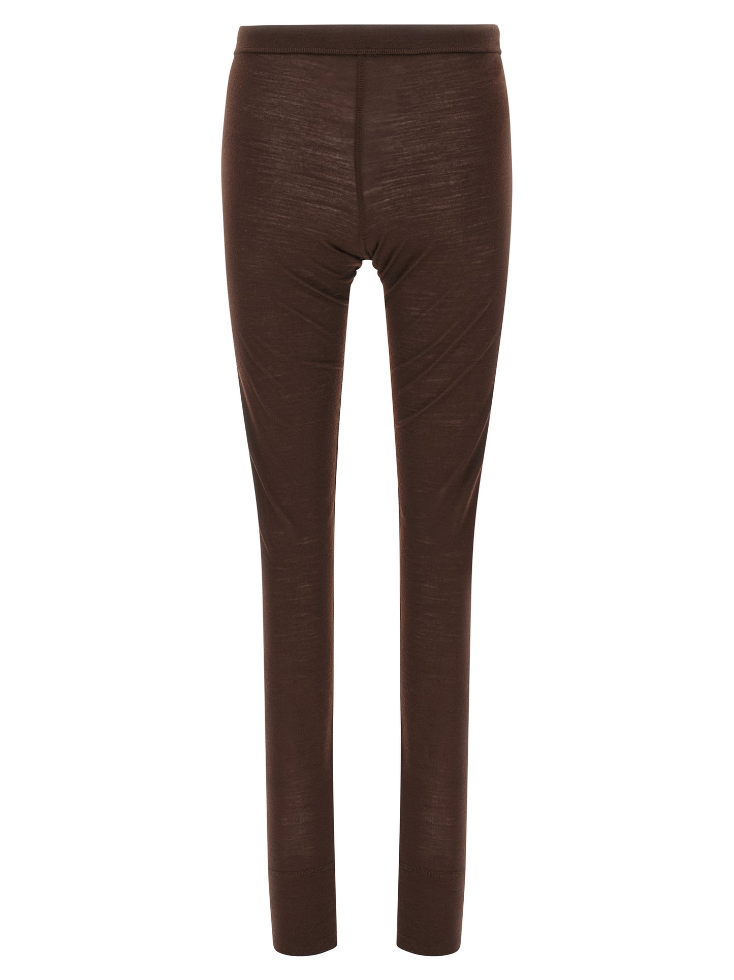 Jil Sander Bordeaux Polyester Leggings