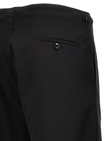 CELLAR DOOR Black Polyester Casual Pants