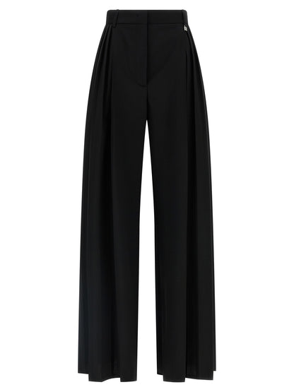 Giuseppe Di Morabito Black Virgin Wool Dress Pants