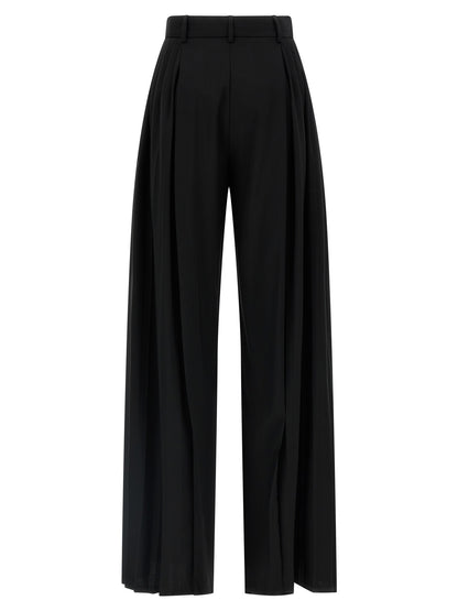 Giuseppe Di Morabito Black Virgin Wool Dress Pants