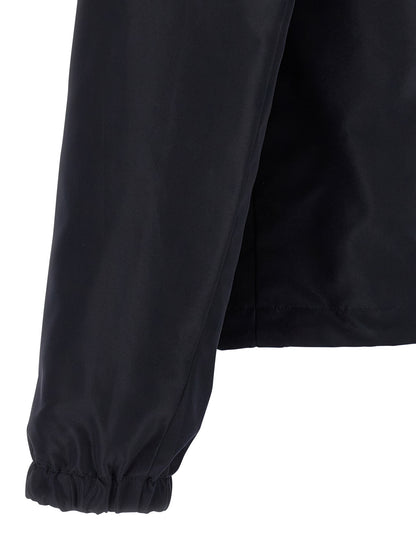 Fendi Blue Polyester Shell Jacket