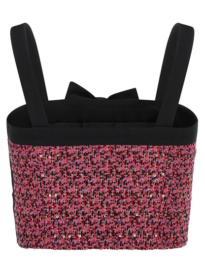 Alessandra Rich Multicolor Polyamide Tank Tops