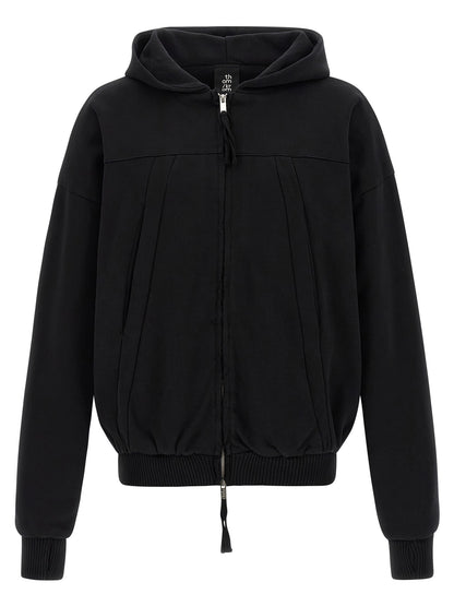 Thom Krom Black Cotton Sweatshirt