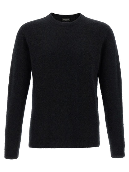 Roberto Collina Black Cashmere Cardigan