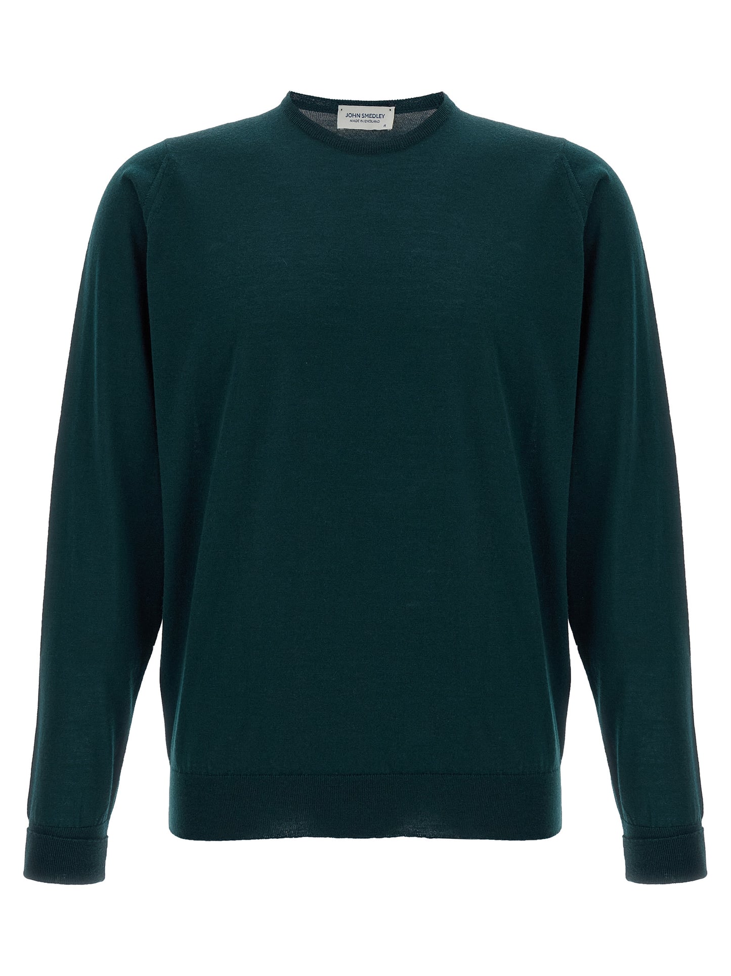JOHN SMEDLEY Bicolor Merino Wool Cardigan