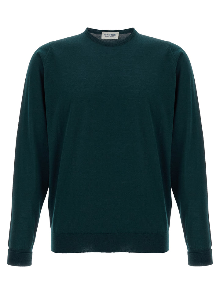 JOHN SMEDLEY Bicolor Merino Wool Cardigan