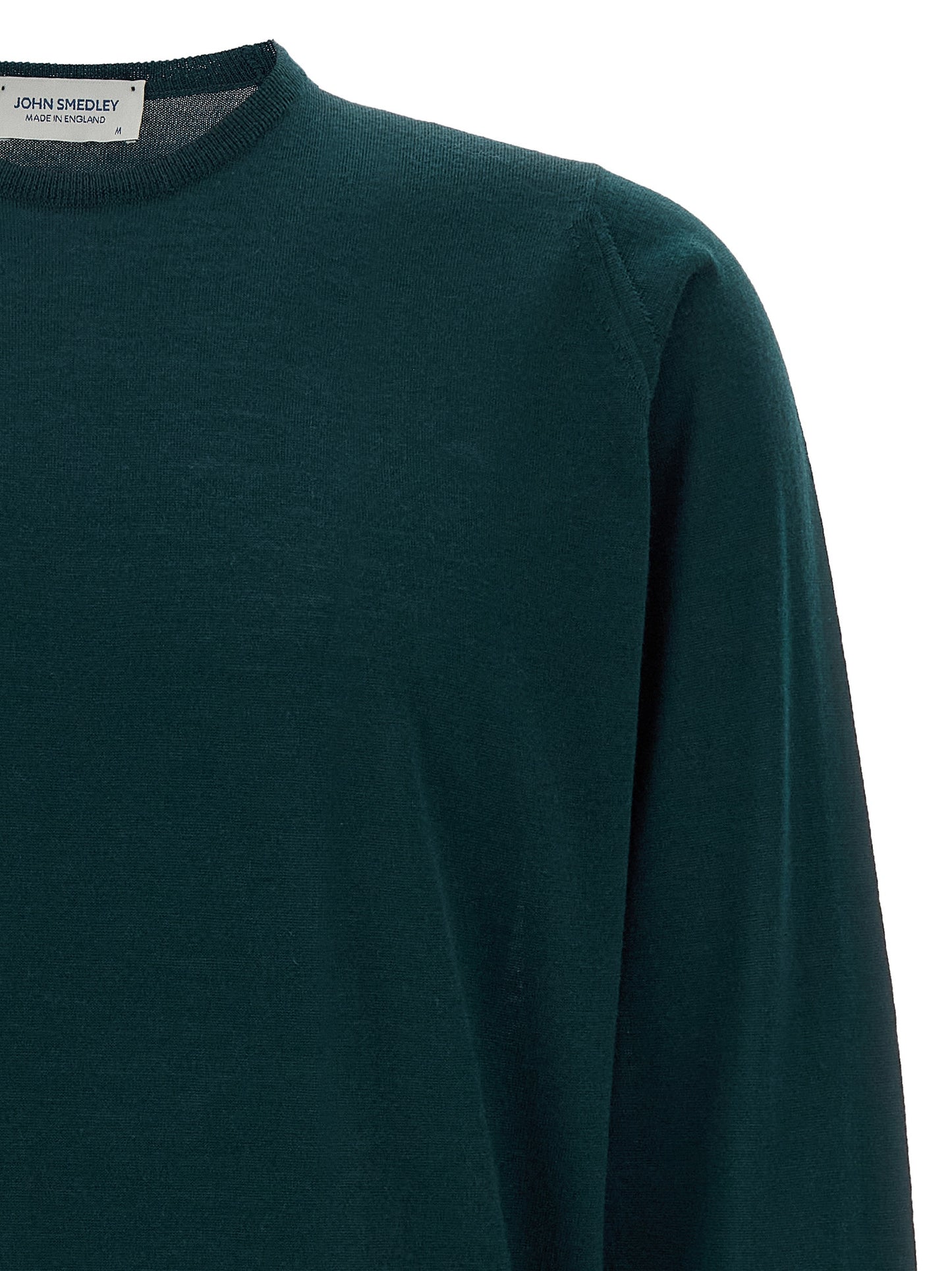JOHN SMEDLEY Bicolor Merino Wool Cardigan