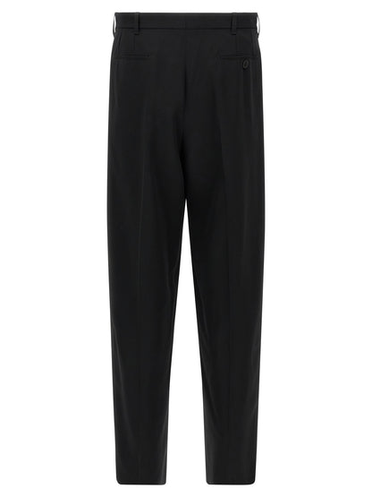 Marni Black Virgin Wool Dress Pants