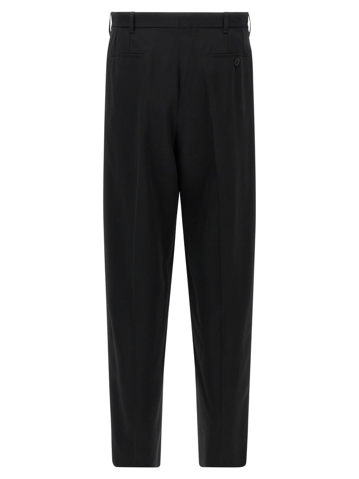 Marni Black Virgin Wool Dress Pants