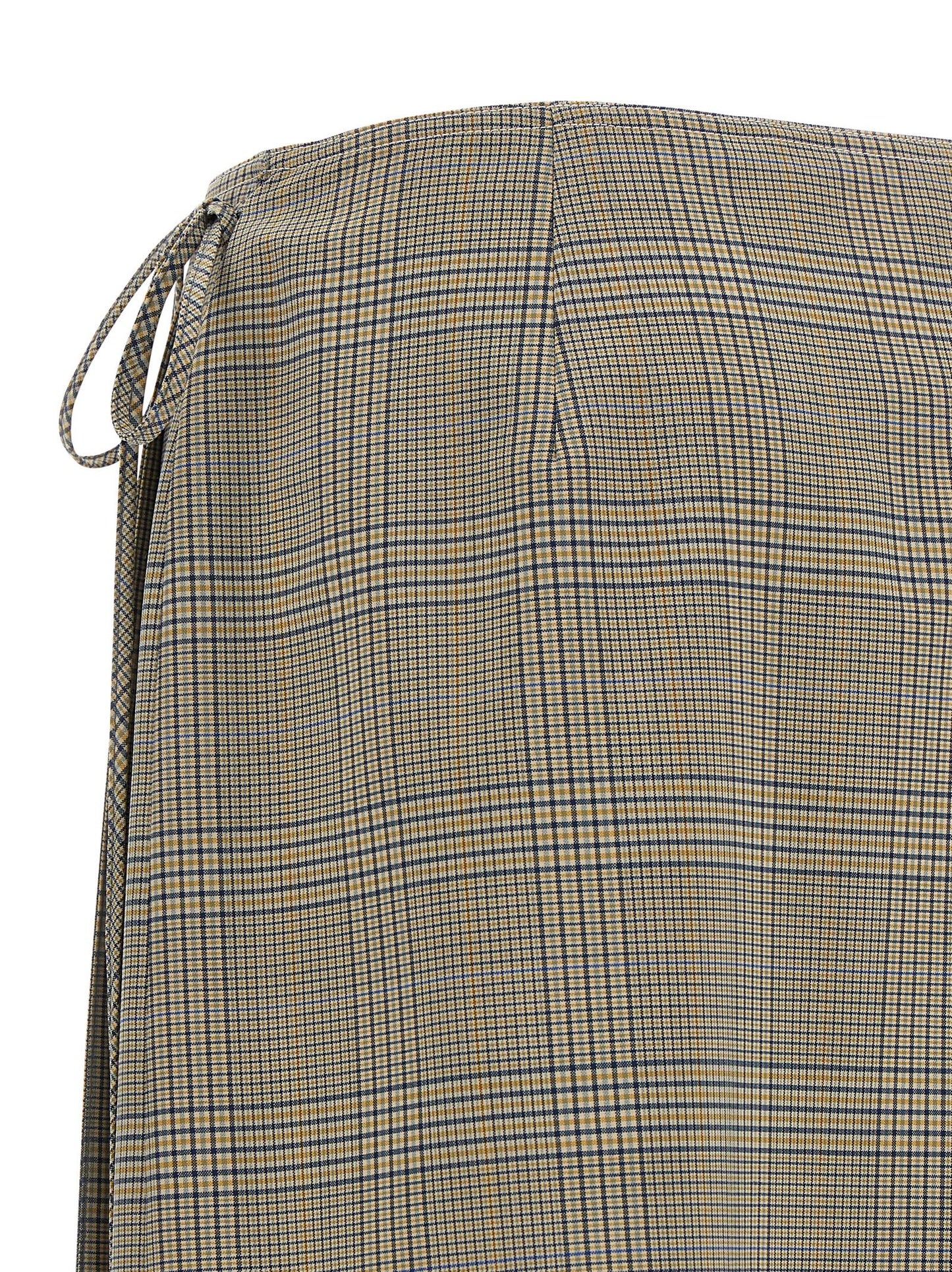 Marni Gray Polyester Midi Skirt