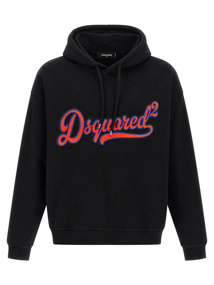 Dsquared² Black Cotton Sweatshirt