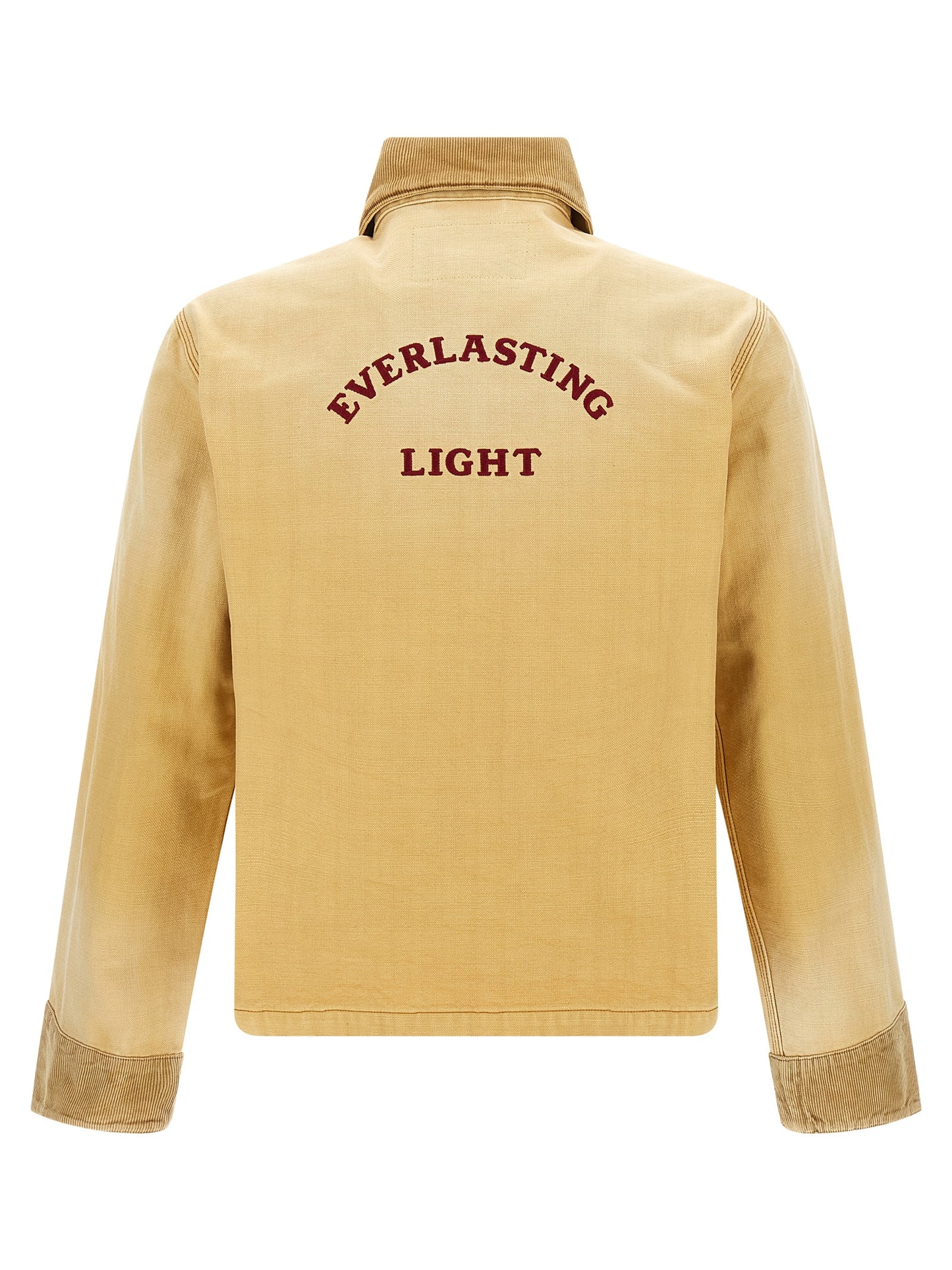 WALES BONNER Beige Cotton Denim Jacket