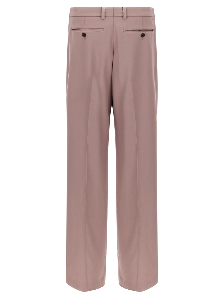 Dries Van Noten Multicolor Wool Dress Pants