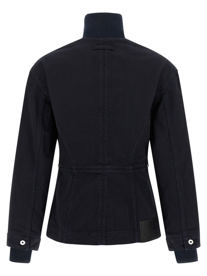 Jean Paul Gaultier Blue Cotton Denim Jacket