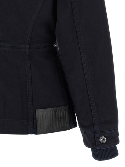 Jean Paul Gaultier Blue Cotton Denim Jacket