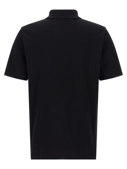 Balmain Bicolor Cotton Polo Shirt