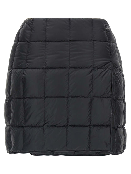 IENKI IENKI Black Nylon Long Skirt