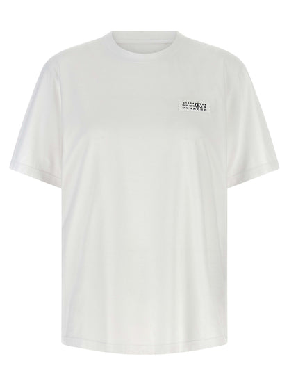 MM6 Maison Margiela White Cotton T-Shirt