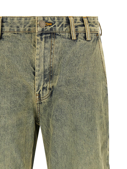 Entire Studios Bicolor Cotton Jeans Denim