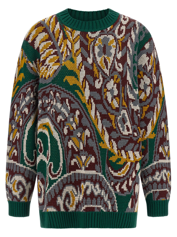 Etro Multicolor Wool Cardigan