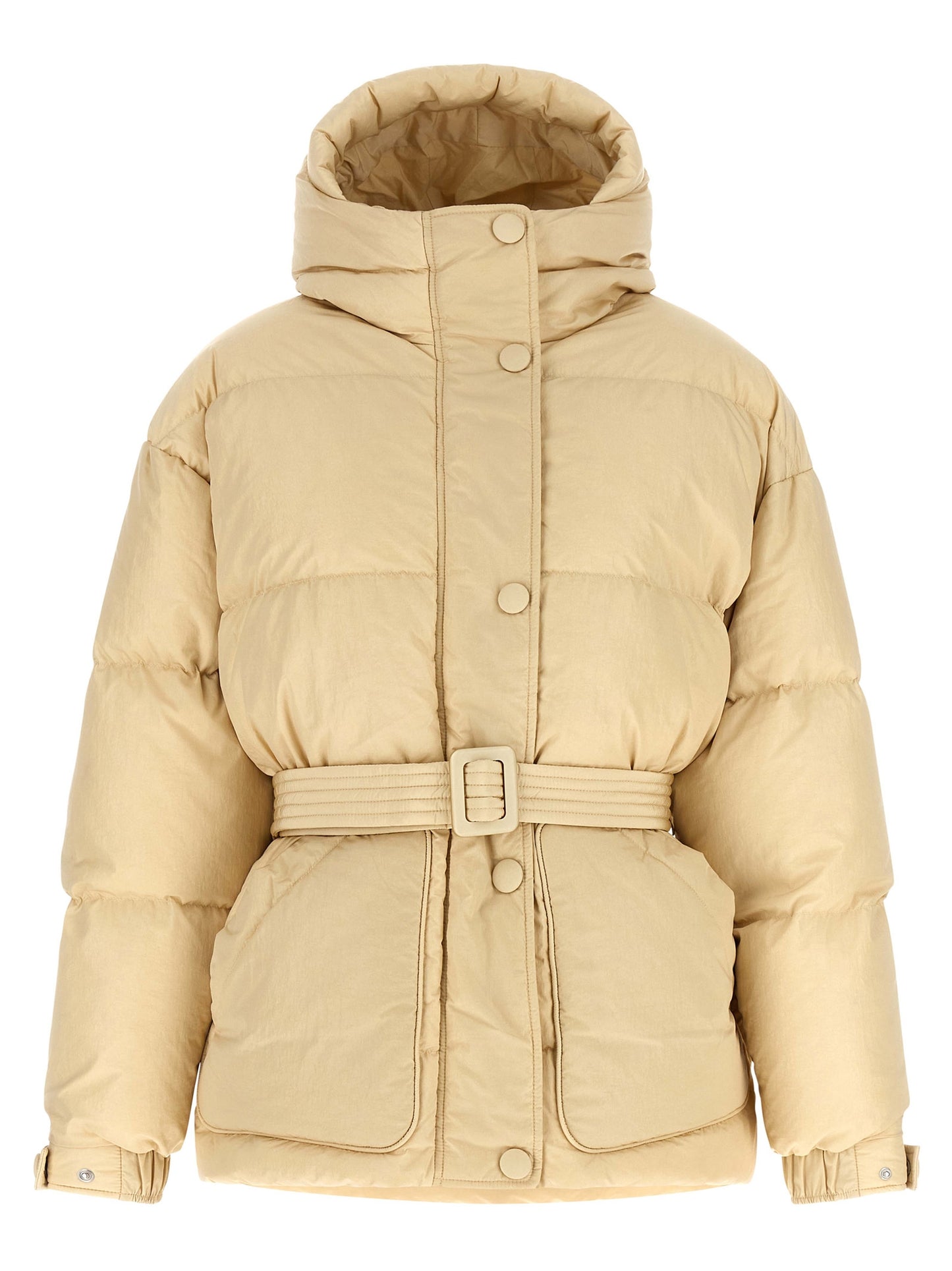 IENKI IENKI Beige Nylon Shell Jacket