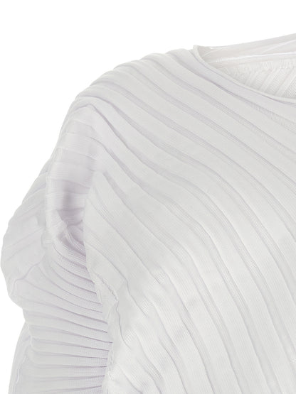 Issey Miyake White Polyester Casual Dress