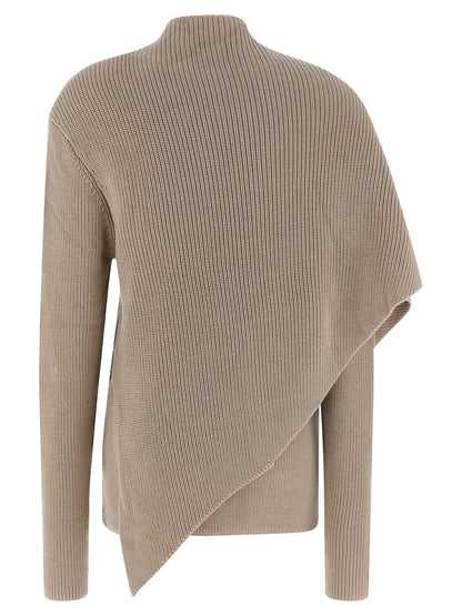 Entire Studios Beige Wool Cardigan