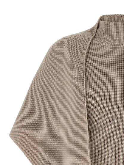 Entire Studios Beige Wool Cardigan