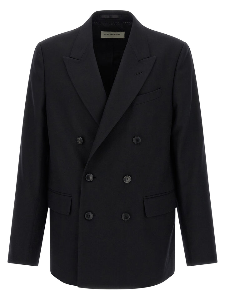 Dries Van Noten Black Wool Blazer
