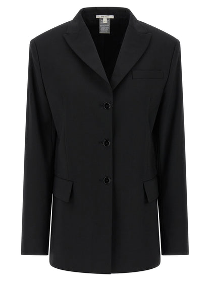 Nensi Dojaka Black Virgin Wool Blazer