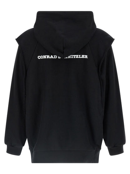 Undercover Black Cotton Sweatshirt