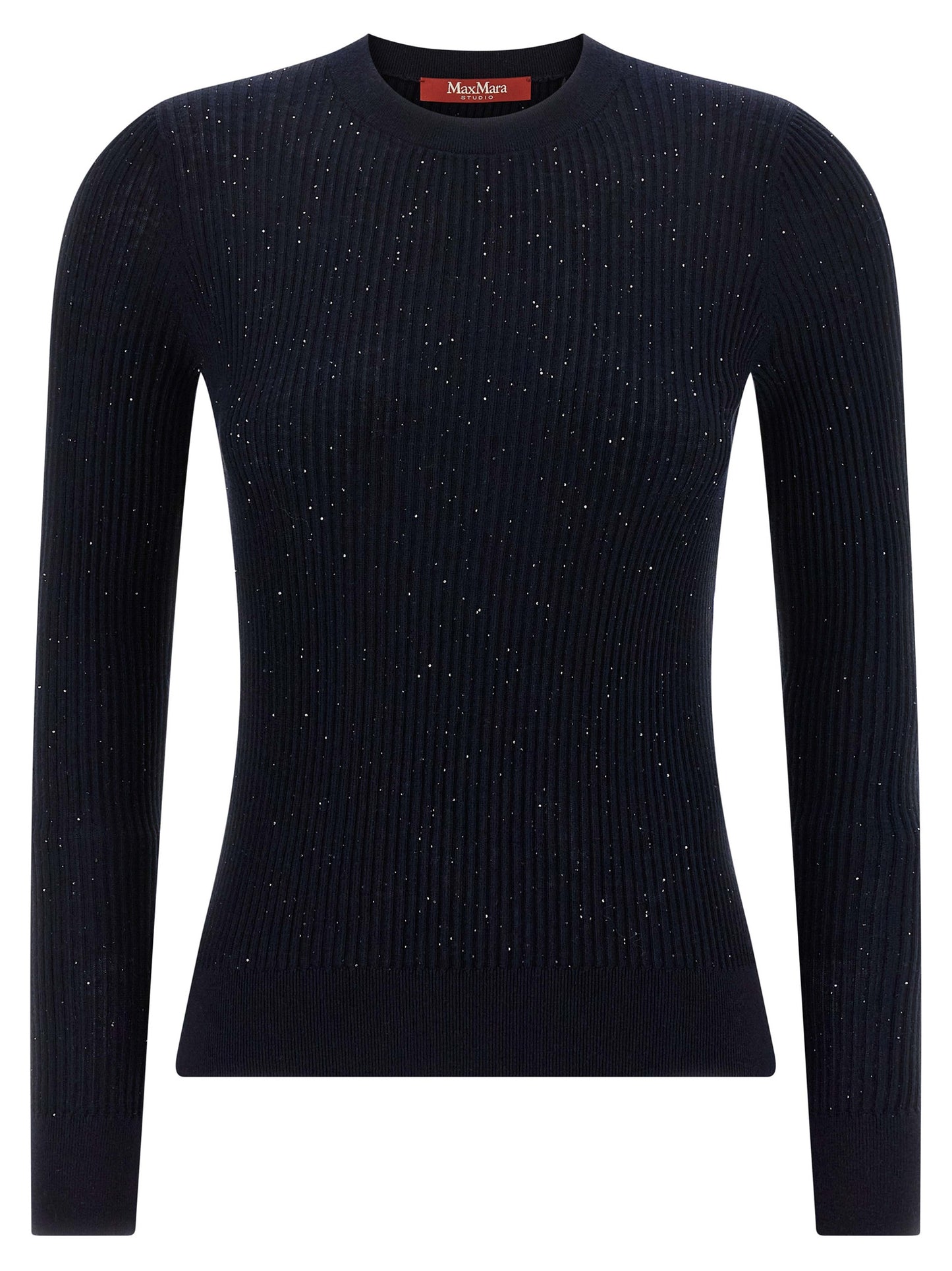 Max Mara Blue Silk Cardigan