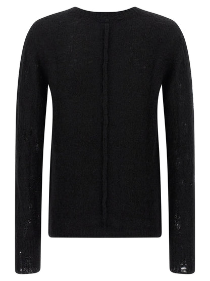 Thom Krom Black Wool Cardigan