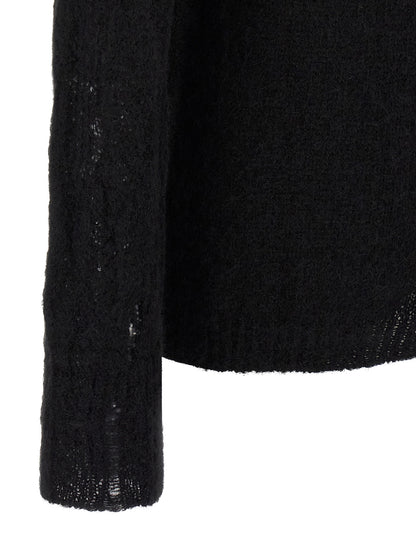 Thom Krom Black Wool Cardigan