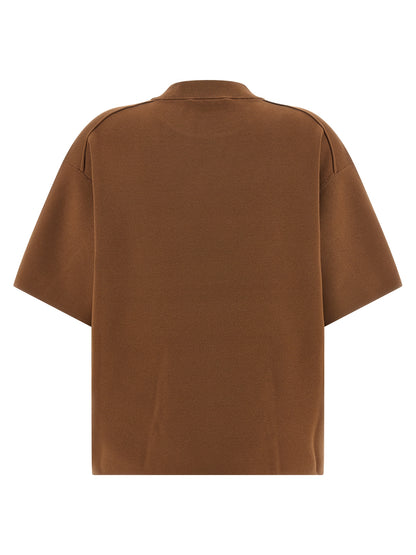 Max Mara Brown Viscose Cardigan