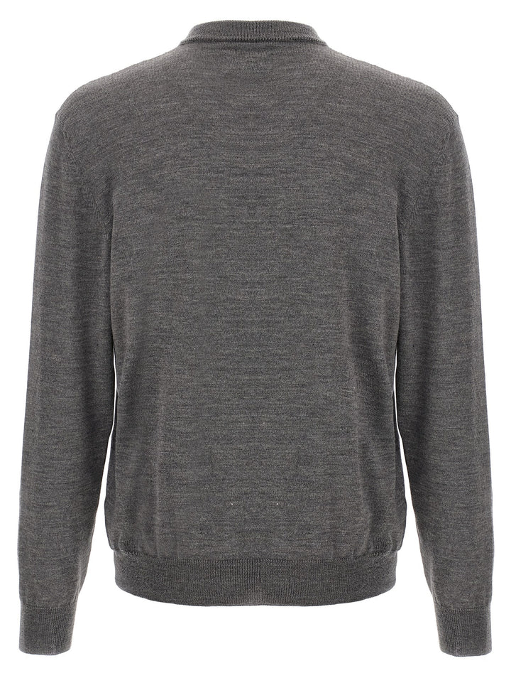 Magliano Gray Wool Cardigan