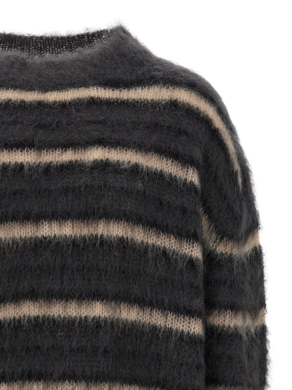 Marni Gray Fabric Cardigan