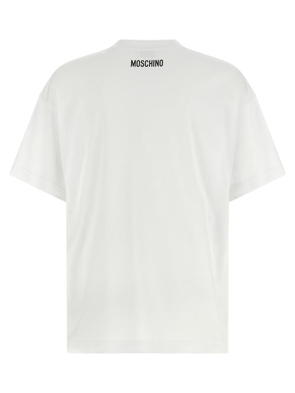 Moschino White Cotton T-Shirt