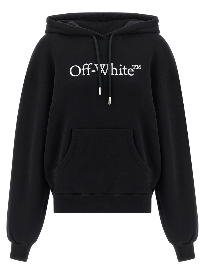 Off-White Bicolor Cotton Hoodie