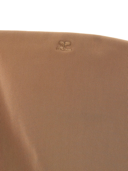 Courrèges Beige Viscose Bodysuit