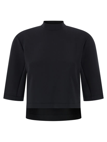 MONCLER GENIUS Black Polyester Top